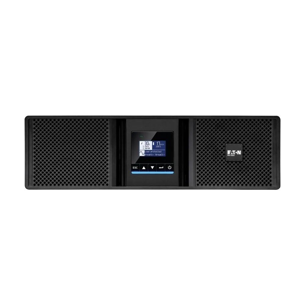 Джерело безперебійного живлення Eaton 9SX, 6000VA/6000W, RT3U, LCD, USB, RS232, 8xC13, 2xC19