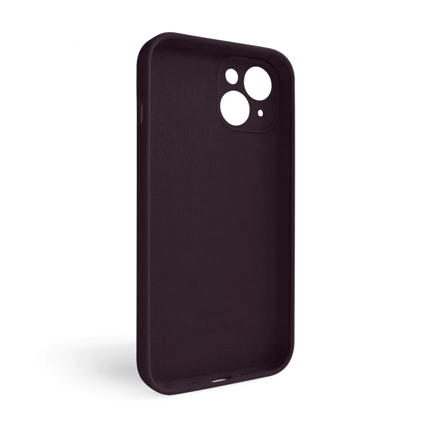 Чохол Silicone Case для Apple iPhone 14 силіконовий фіолетовий закрита камера
