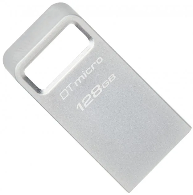 Флешка Kingston 128 ГБ USB 3.2 Метал Срібляста