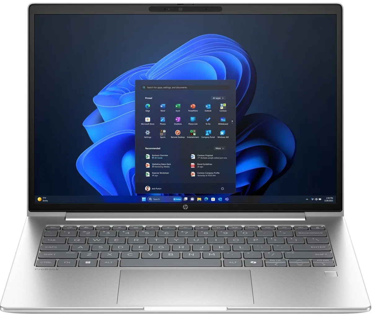 Ноутбук HP Probook 4-G1a 14" WUXGA IPS, AMD R7-250, 16GB, F512GB, UMA, Win11P, сріблястий