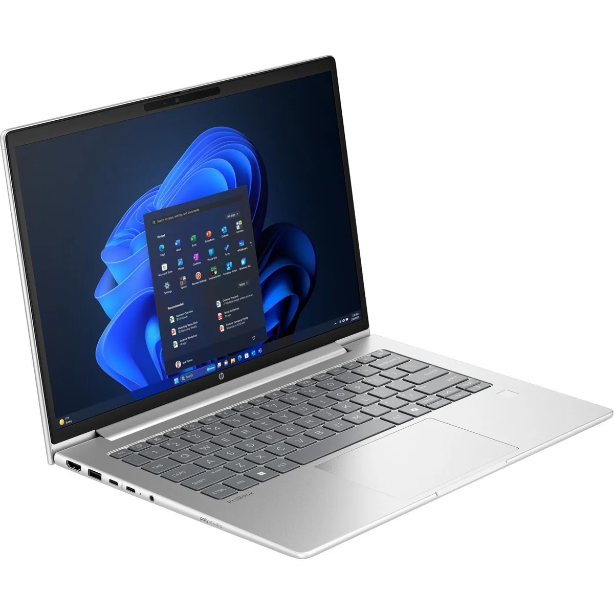 Ноутбук HP Probook 4-G1a 14" WUXGA IPS, AMD R7-250, 16GB, F512GB, UMA, Win11P, сріблястий