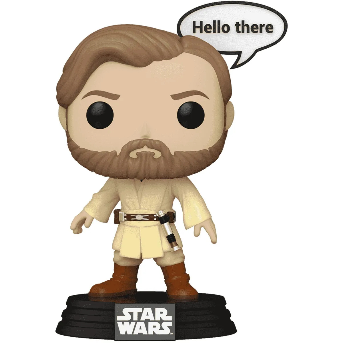 Фигурка Funko POP Star Wars: Высказывания - Оби-Уэн Кеноби (Привет, там)