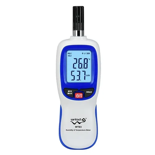 Термогігрометр WINTACT WT83 0-100% -20-70°C ЖК дисплей з підсвічуванням