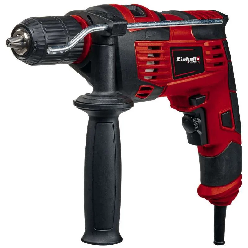 Ударна дриль Einhell 720Вт швидкозажимна для свердління та ударного свердління 1.92кг
