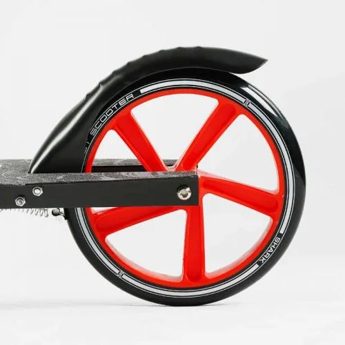 Самокат двоколісний Best Scooter SHARK з ручним гальмом для дітей та підлітків з амортизатором та PU колесами 20 см.