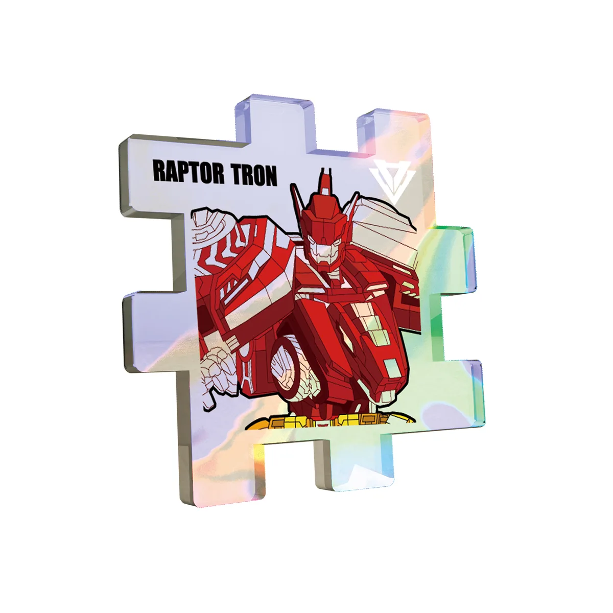 Робот-конструктор Dinoster пластик 10,5 см зелений