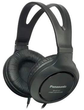 Навушники Panasonic динамічні закриті повнорозмірні чорні 30 мм