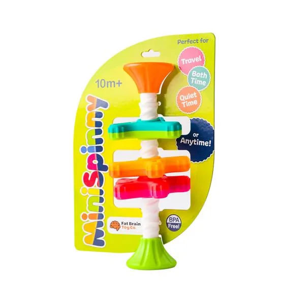Пирамидка-спиннер Fat Brain Toys АБС пластик 23 см разноцветная