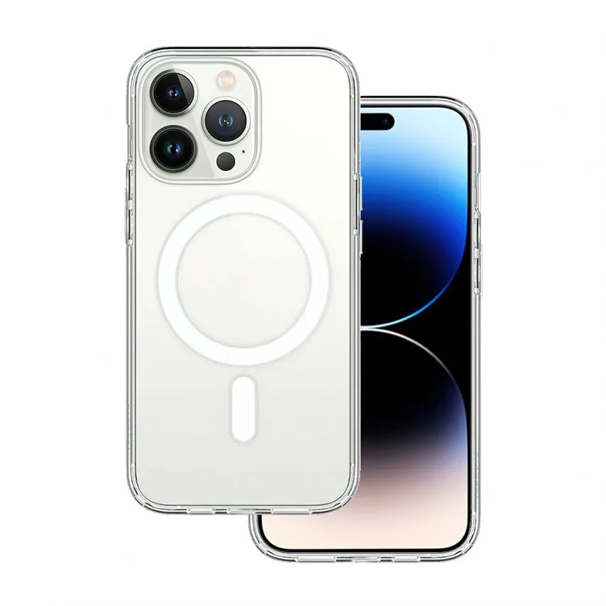 Чохол MagSafe для Apple iPhone 11 Pro Max пластик силікон прозорий