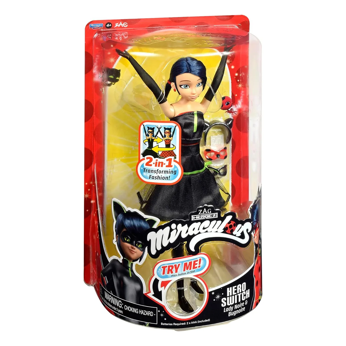 Інтерактивна лялька Miraculous пластик 26 см червона