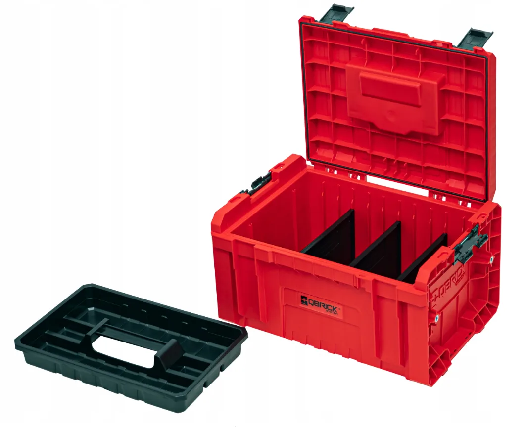 Ящик для інструментів Qbrick пластик 450x334x240 мм червоний