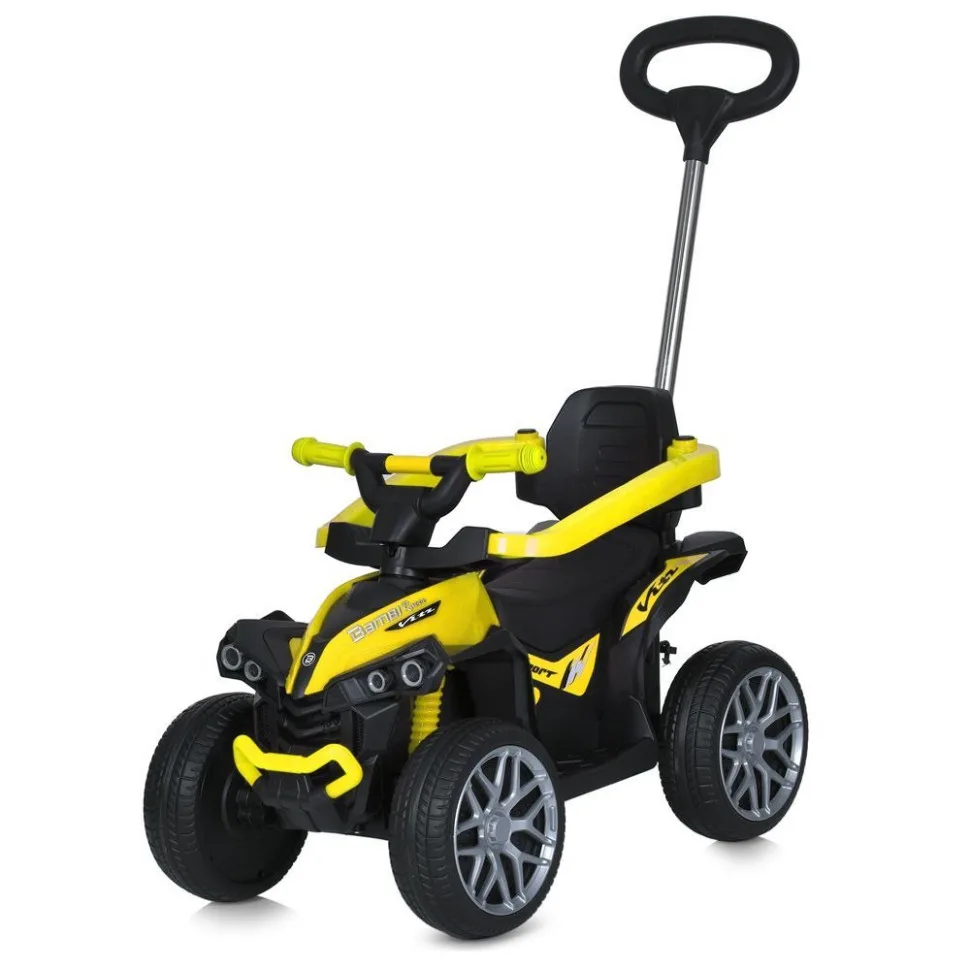 Дитячий квадроцикл Bambi Racer екокожа 85 см червоний