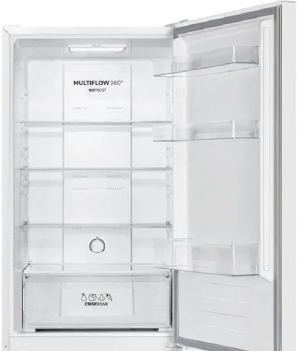 Холодильник с нижней морозильной камерой Gorenje, 178,5x59,5x59 см, 2 двери, 207(80) л, класс энергоэффективности А++, NF+, зона свежести, внутреннее освещение