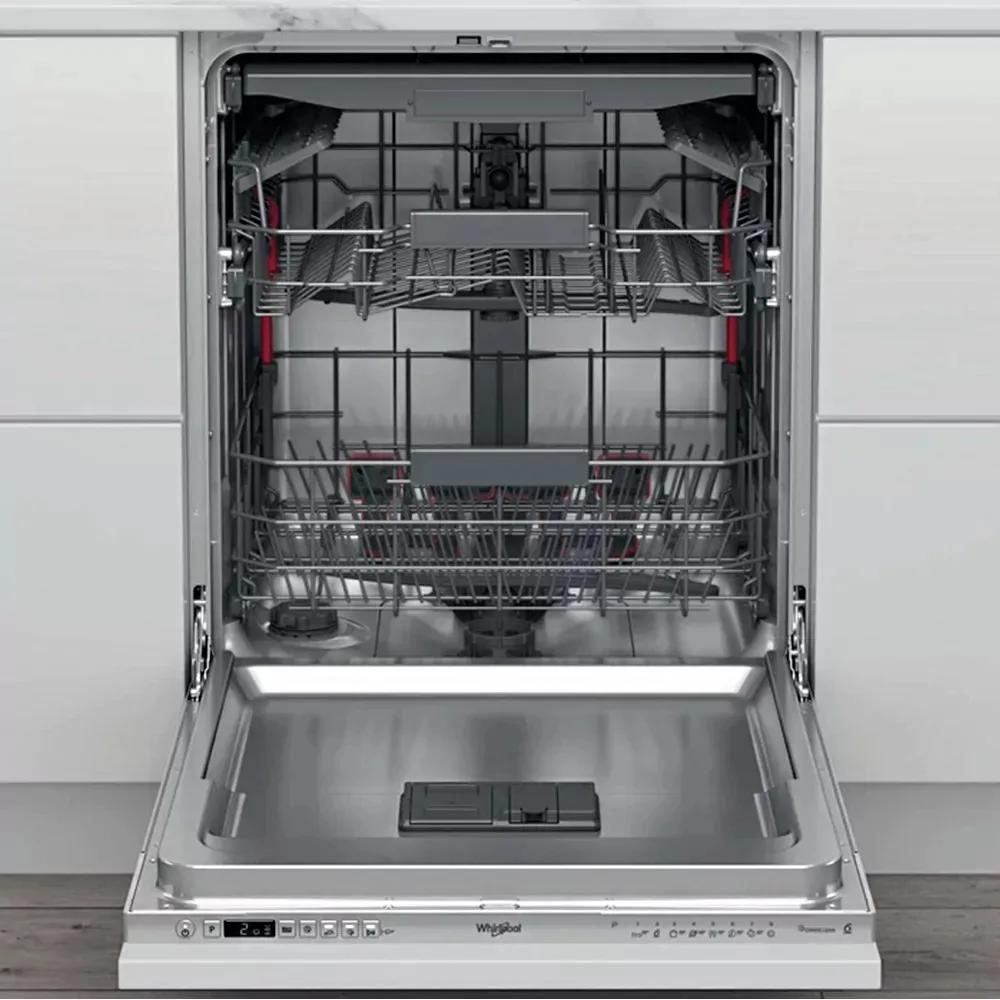 Посудомийна машина Whirlpool вбудовувана електронна 59,8х82х55,5 см біла 14 комплектів 8 програм