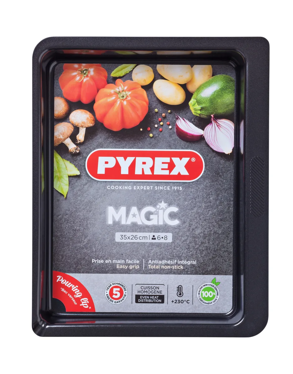 Форма PYREX углеродная сталь 35х26 см прямоугольная антипригарная