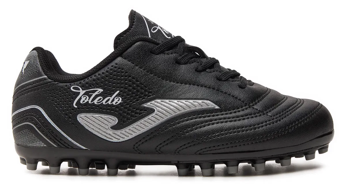 Бутси Joma фібіртек 38 чорні дитячі для футболу