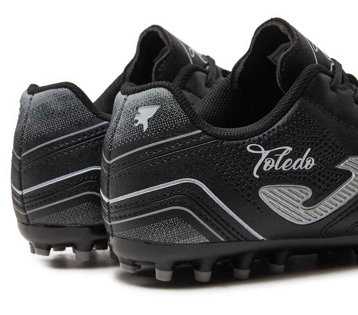 Бутси Joma фібіртек 38 чорні дитячі для футболу