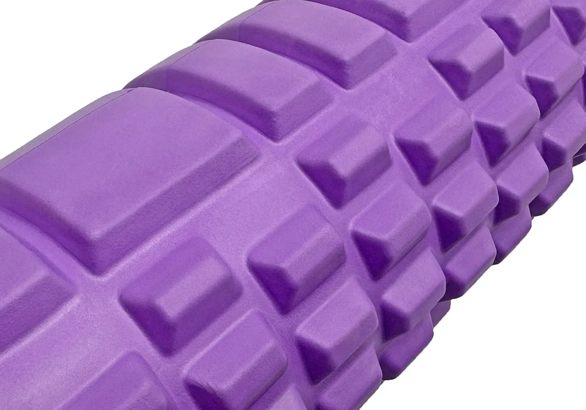Масажний роллер EasyFit EVA 60 см фіолетовий