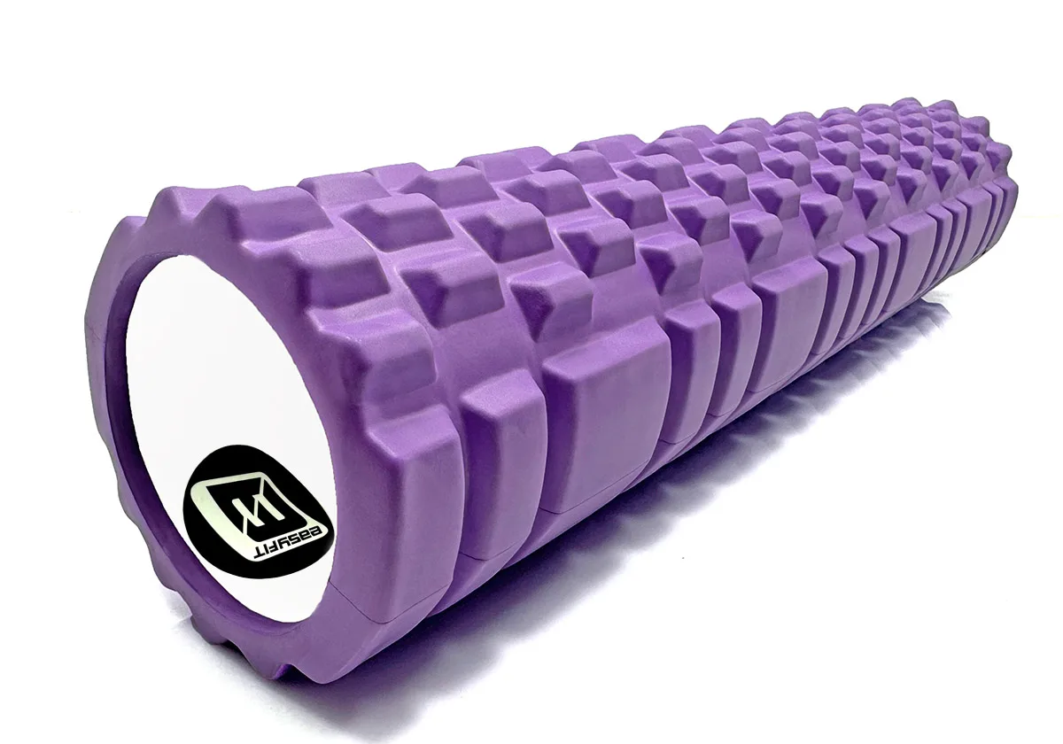 Масажний роллер EasyFit EVA 60 см фіолетовий