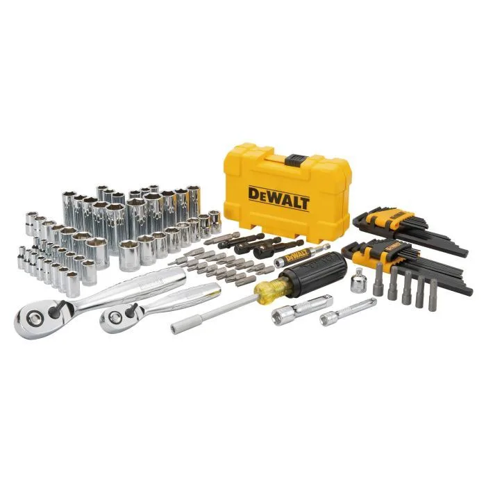 Набір головок біт шестигранних ключів DeWALT 1/4" 3/8" кейс 108 шт