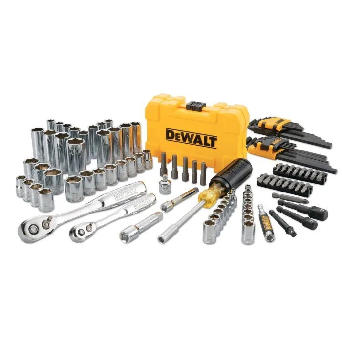 Набір головок біт шестигранних ключів DeWALT 1/4" 3/8" кейс 108 шт