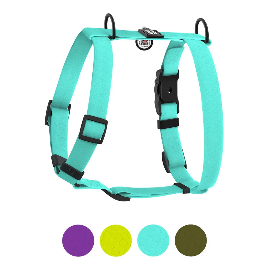 Шлея WAUDOG Magnet Н-подібна водостійка Collartex L 50-85 см тіффані