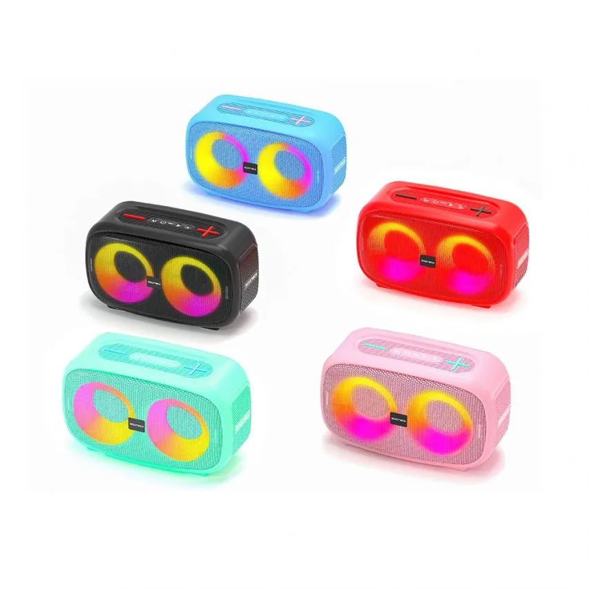 Портативна колонка Soonbox 20W 2 динаміки Bluetooth 5 зелена