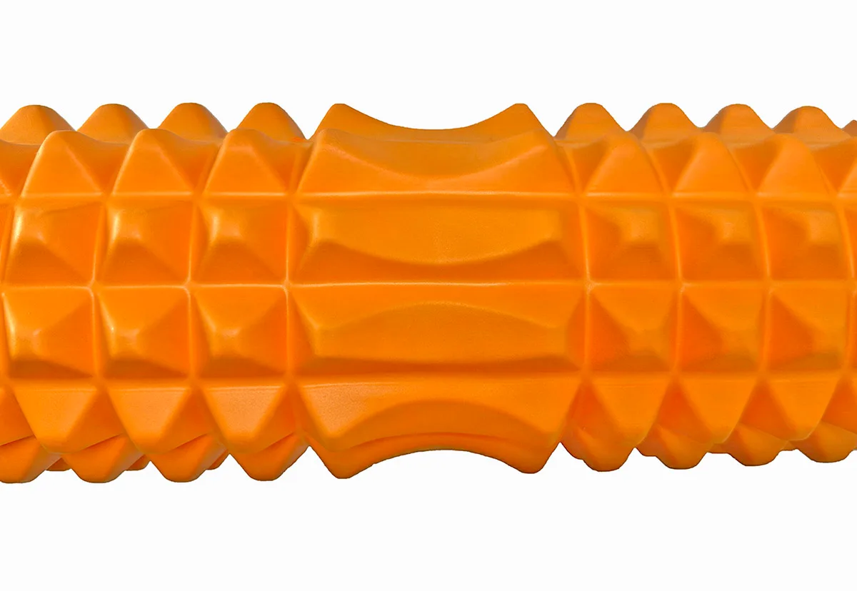 Масажний ролик EasyFit EVA 33 см Оранжевий
