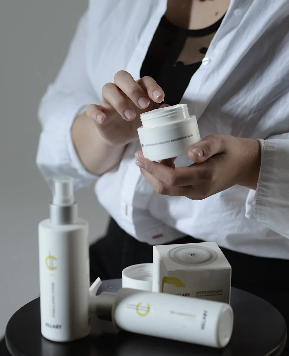 Антиоксидантна маска для рівного тону шкіри з вітаміном С Hillary Vitamin C Antioxidant Healthy Brightening Ma