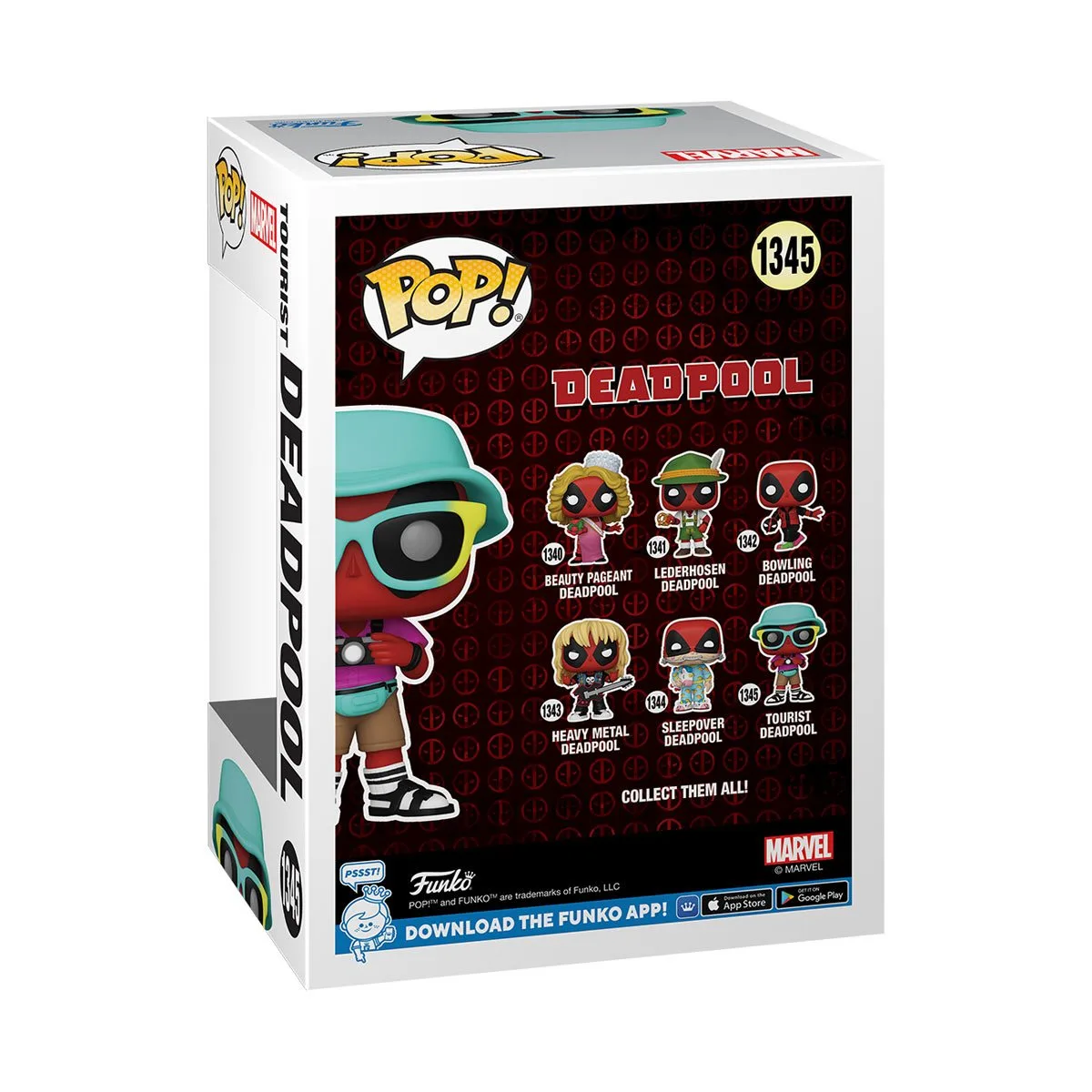 Фигурка Funko POP Marvel: Deadpool - Турист