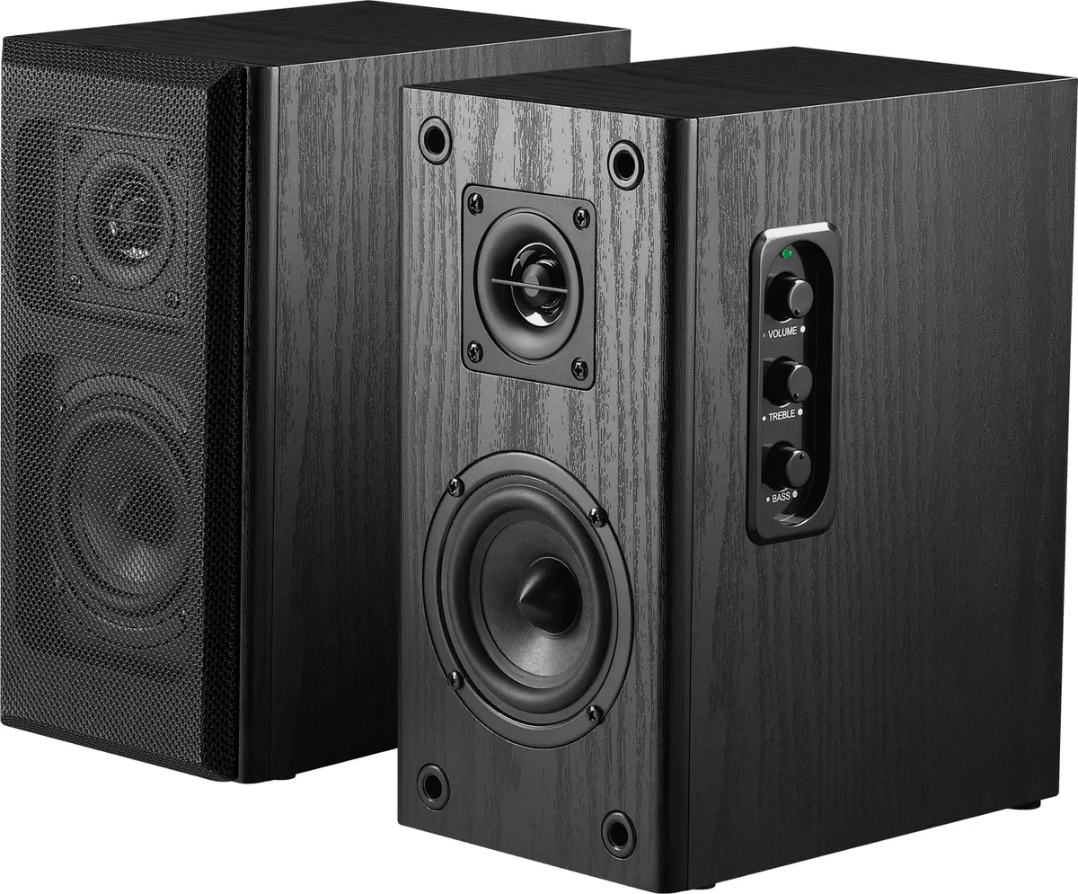 Акустика Defender 2.0 Дерев'яна 30 Вт Чорна
