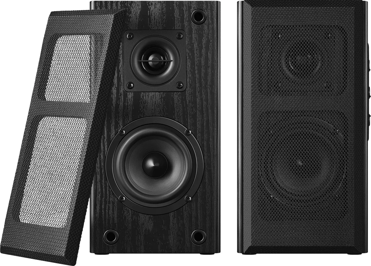 Акустика Defender 2.0 Дерев'яна 30 Вт Чорна
