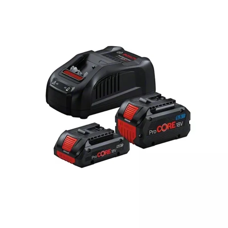 Комплект акумуляторів та зарядного пристрою Bosch Professional ProCore 18В 2x18В 4А·год+5.5А·год ЗП GAL 1880 CV