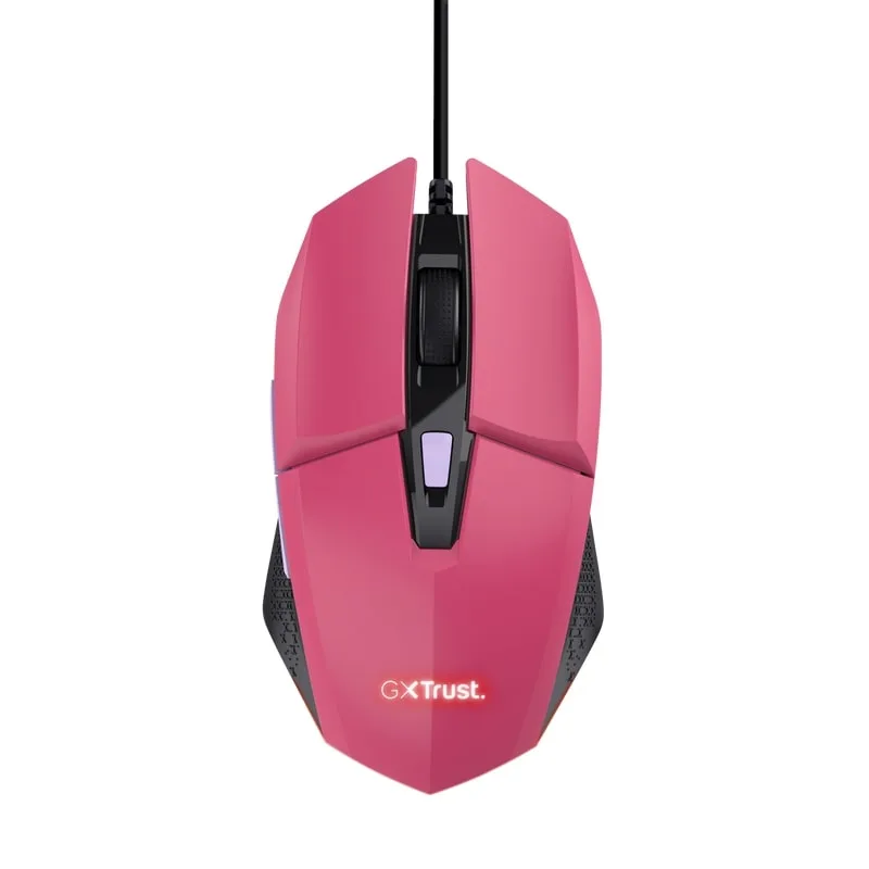 Миша Trust GXT 109 Felox, RGB, USB-A, рожевий