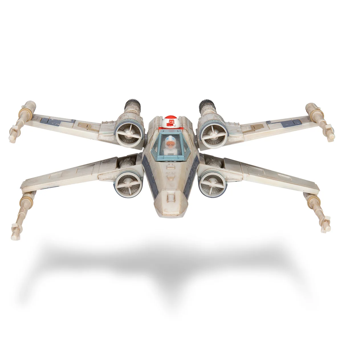 Ігрова колекційна фігурка Star Wars Medium Vehicle Транспорт та фігурка X-Wing (Blue 1) + Antoc Merric & R2-R9