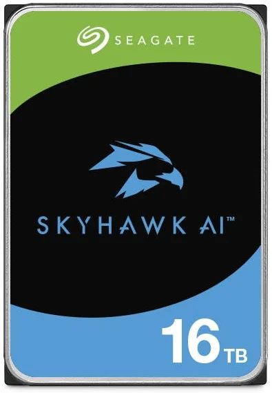 Жорсткий диск Seagate 16TB 3,5" SATA для відеоспостереження та AI-аналітики