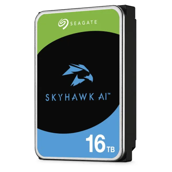 Жорсткий диск Seagate 16TB 3,5" SATA для відеоспостереження та AI-аналітики