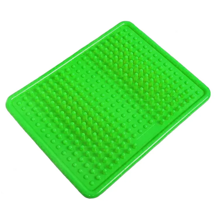 Ортопедичний масажний килимок EasyFit PVC 35х27,5 см зелений