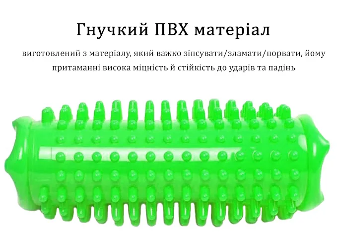 Ортопедичний масажний килимок EasyFit PVC 35х27,5 см зелений
