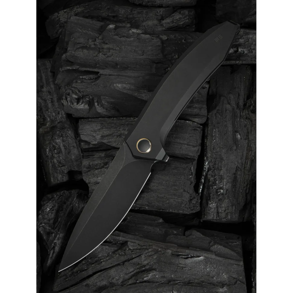 Складаний ніж Weknife титан 127 мм чорний Vanax