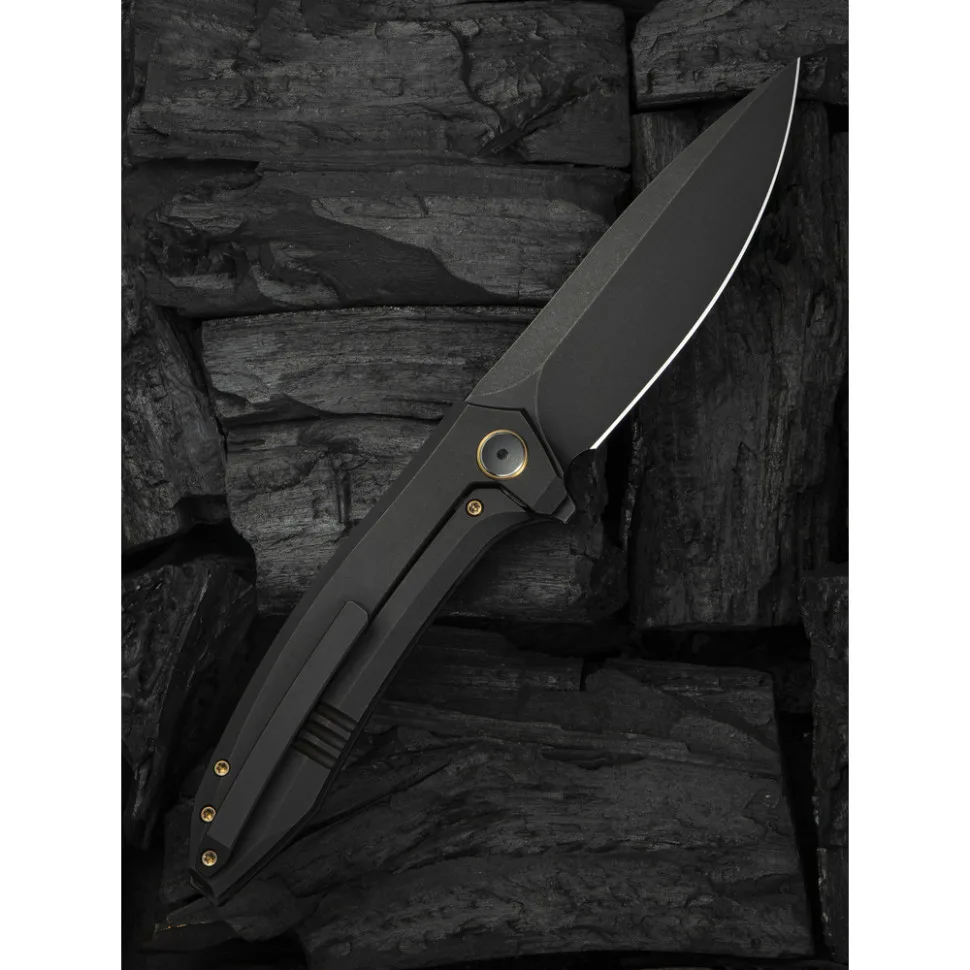 Складаний ніж Weknife титан 127 мм чорний Vanax