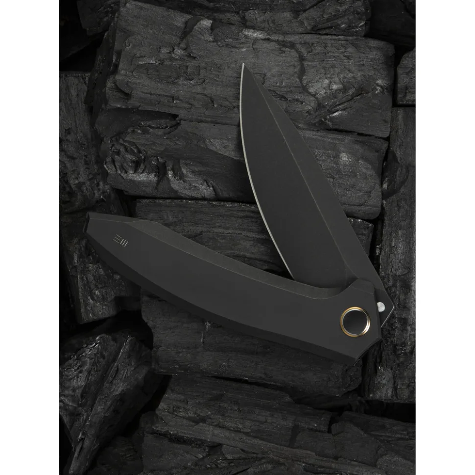 Складаний ніж Weknife титан 127 мм чорний Vanax