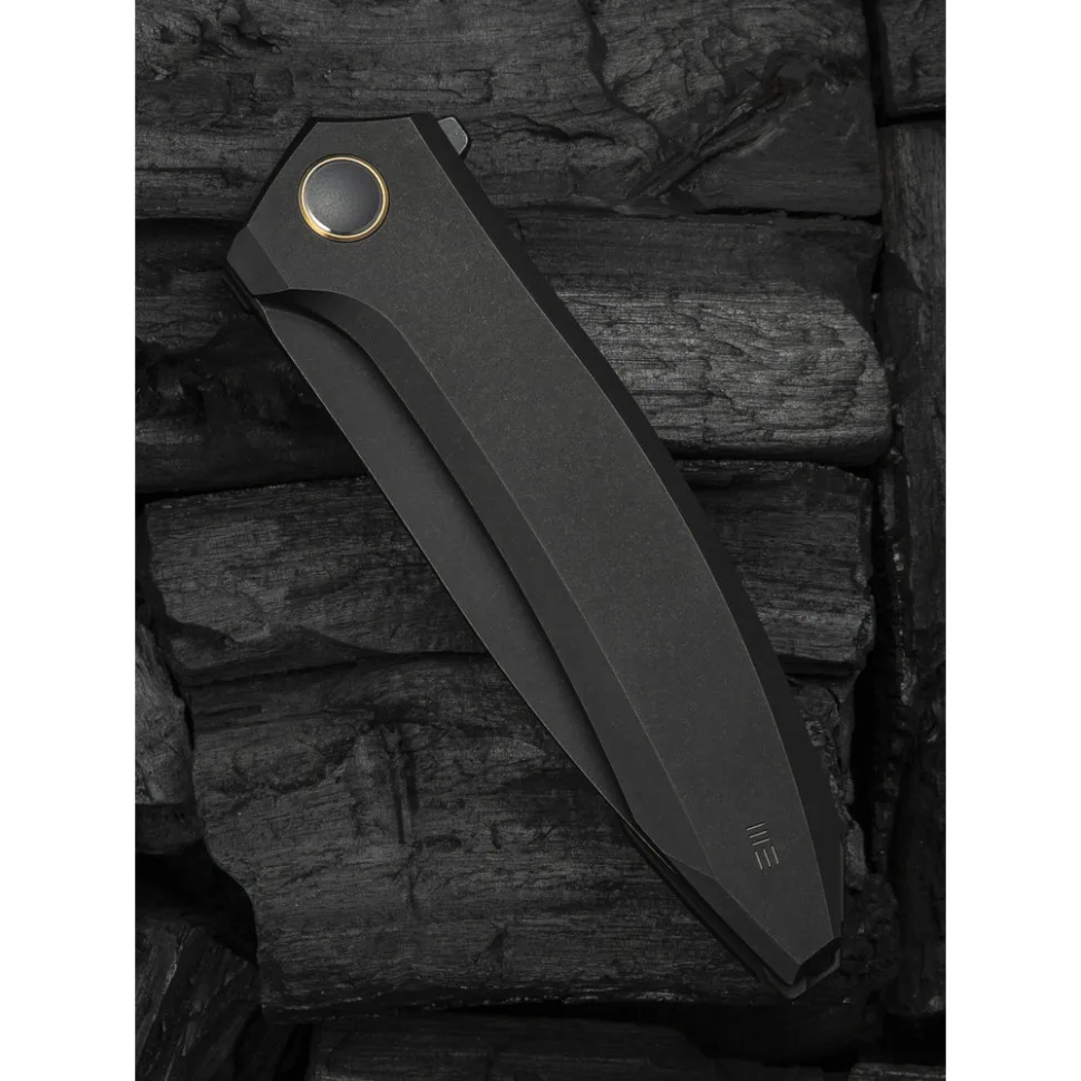 Складаний ніж Weknife титан 127 мм чорний Vanax