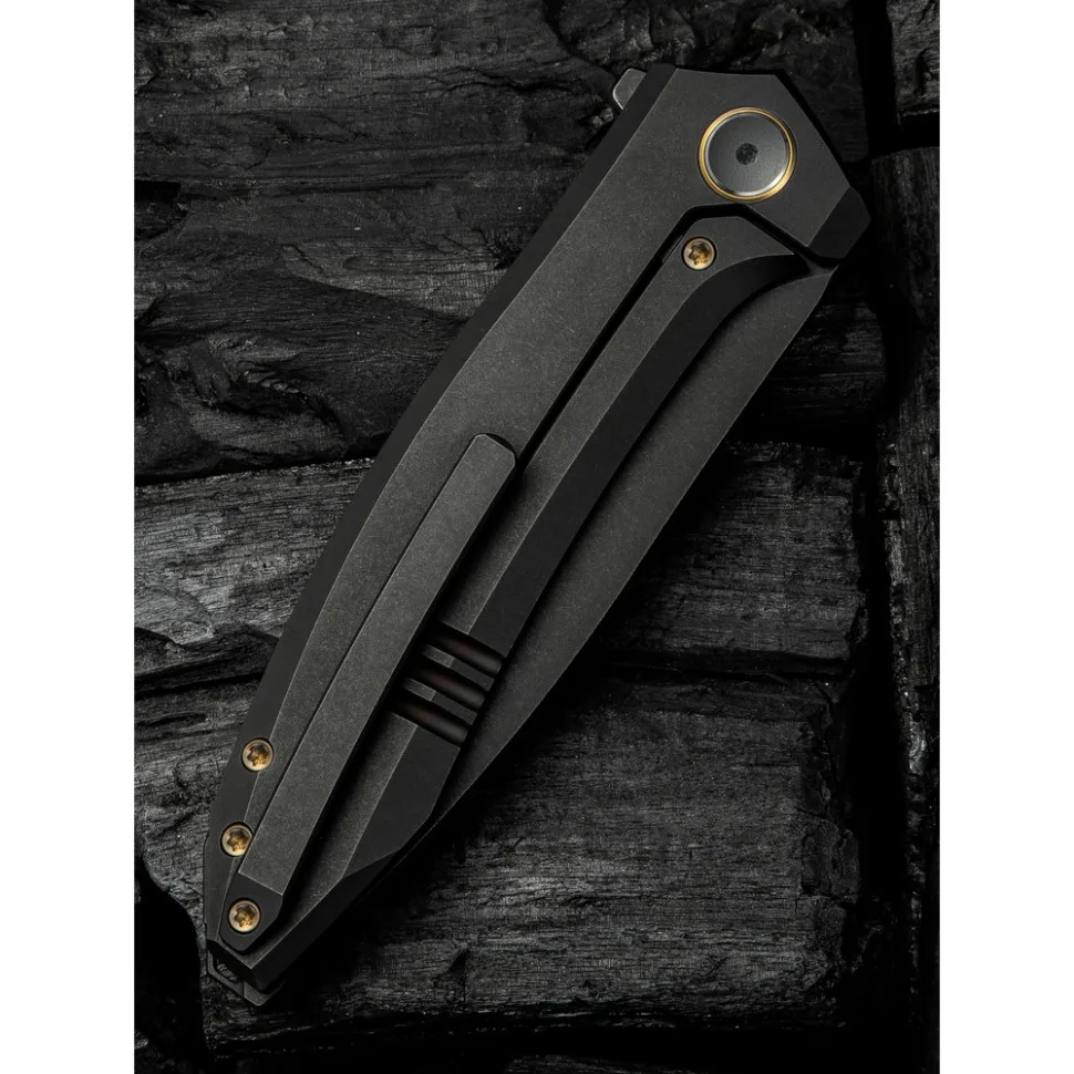Складаний ніж Weknife титан 127 мм чорний Vanax
