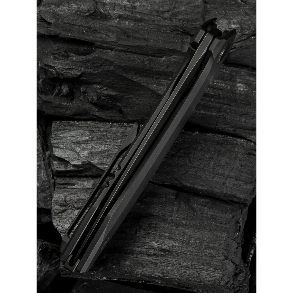 Складаний ніж Weknife титан 127 мм чорний Vanax