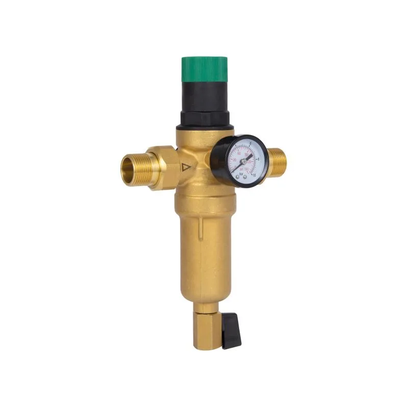 Фільтр самопромивний 3/4" латунь 100 мкм для гарячої води Thermo Alliance
