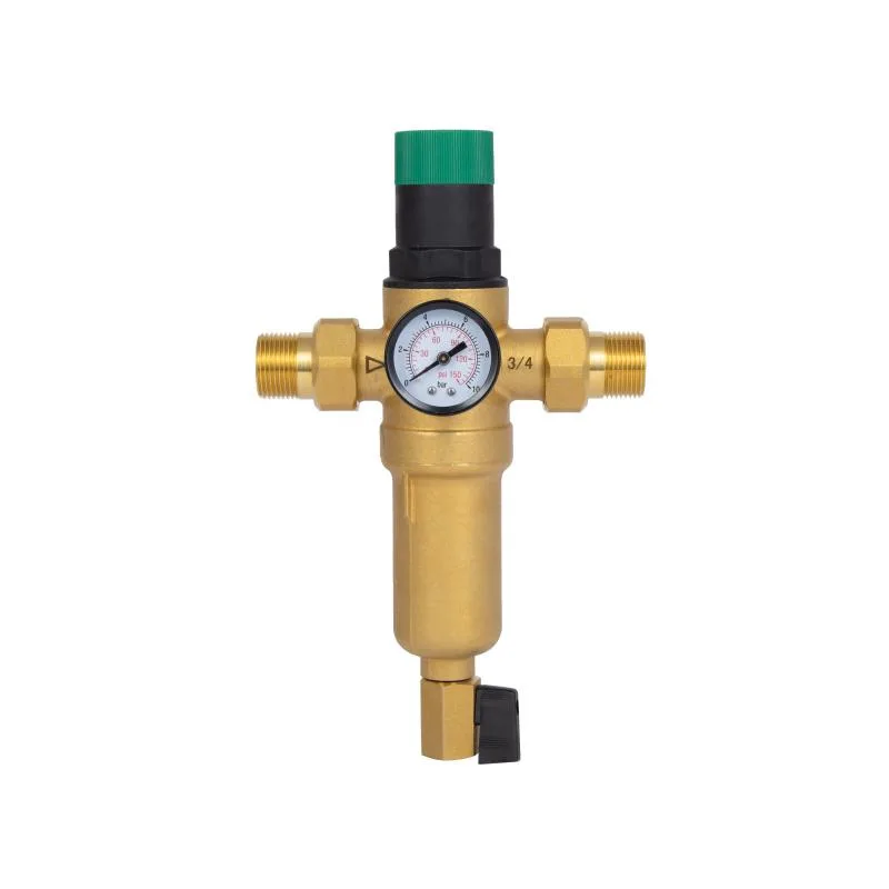 Фільтр самопромивний 3/4" латунь 100 мкм для гарячої води Thermo Alliance