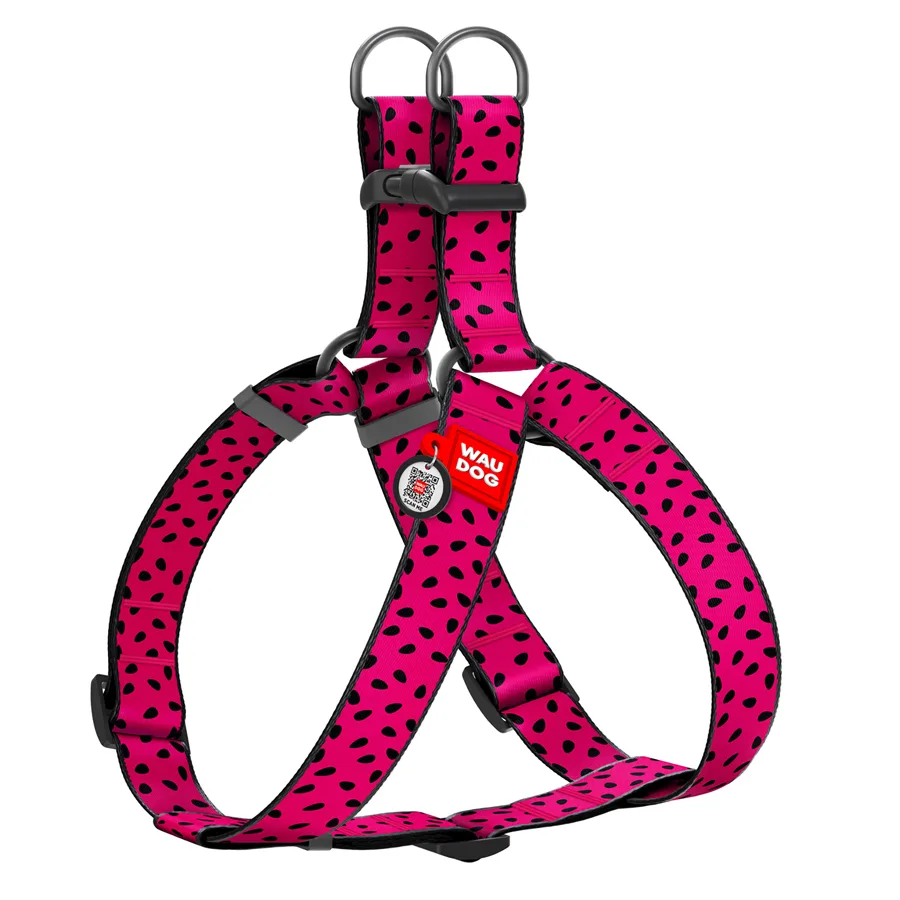 Шлея WAUDOG Nylon XL 35 мм Нейлон 70-100 см Кавун