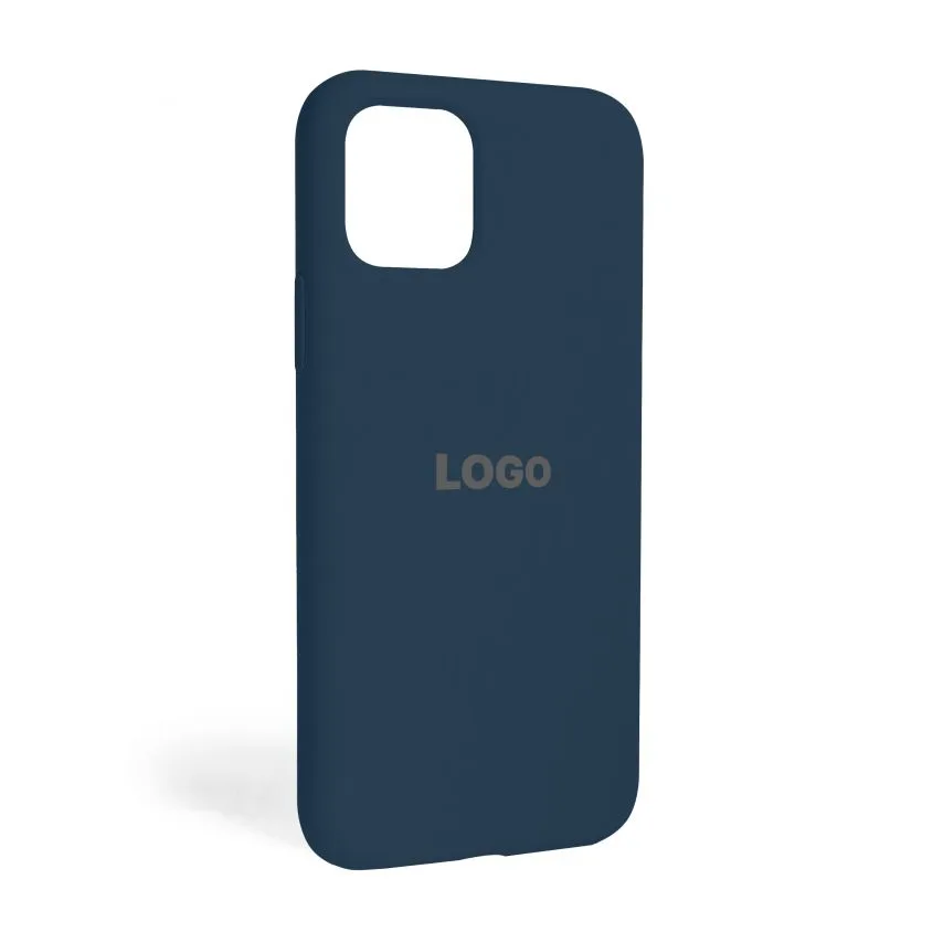 Чохол Silicone Case для Apple iPhone 11 силіконовий  deep navy