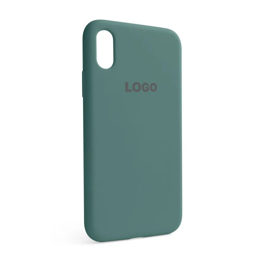 Чохол Silicone Case для Apple iPhone силіконовий зелений